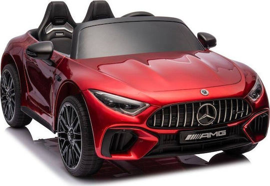 Mercedes AMG SL63 Двуместен с дистанционно управление Licensed 24 Volt Red 1+ години
