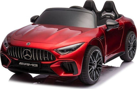 Mercedes AMG SL63 Двуместен с дистанционно управление Licensed 24 Volt Red 1+ години