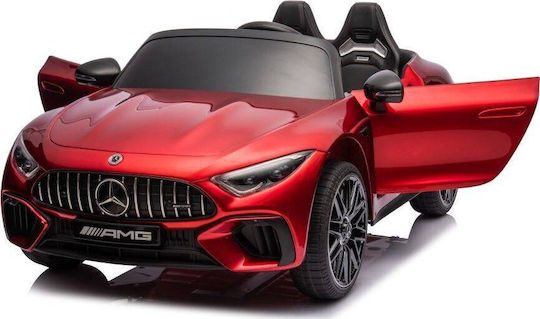 Mercedes AMG SL63 Двуместен с дистанционно управление Licensed 24 Volt Red 1+ години