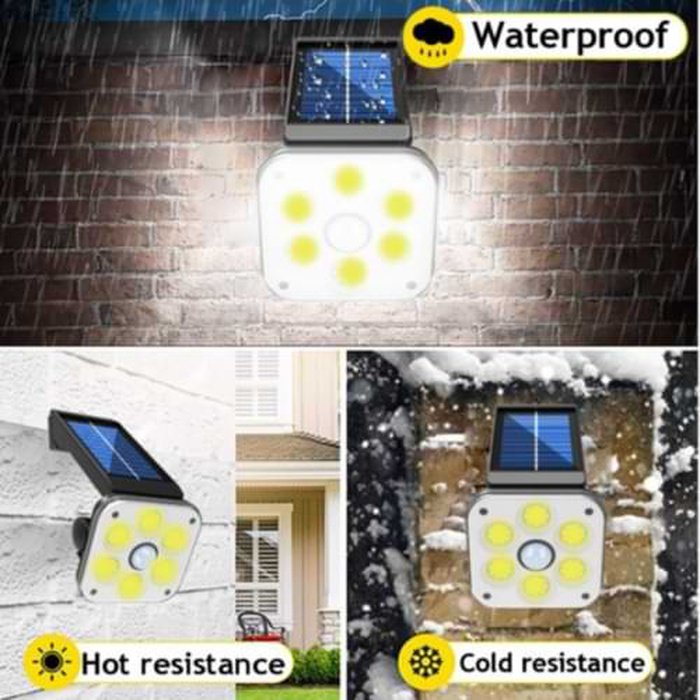 Solar Wall Light with Motion Detector