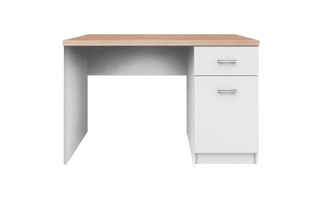Office Monroe 8438 white + oak sonoma