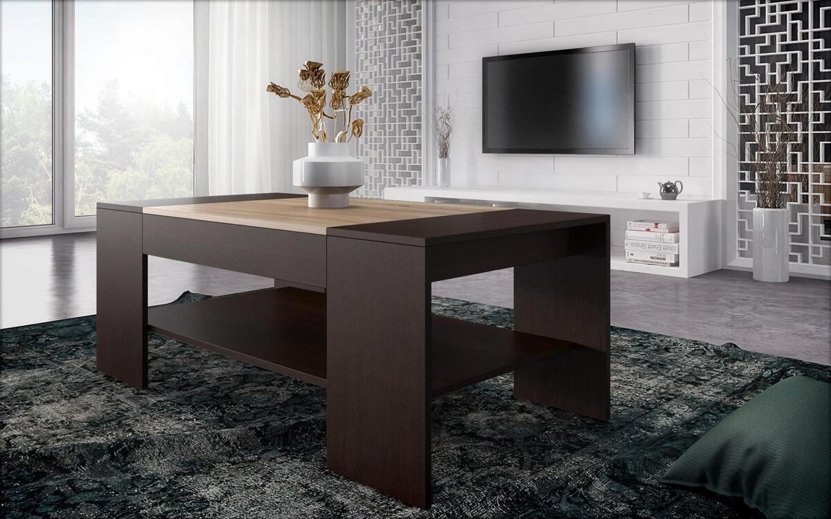 Coffee table Sarp 1353 wenge + oak sonoma