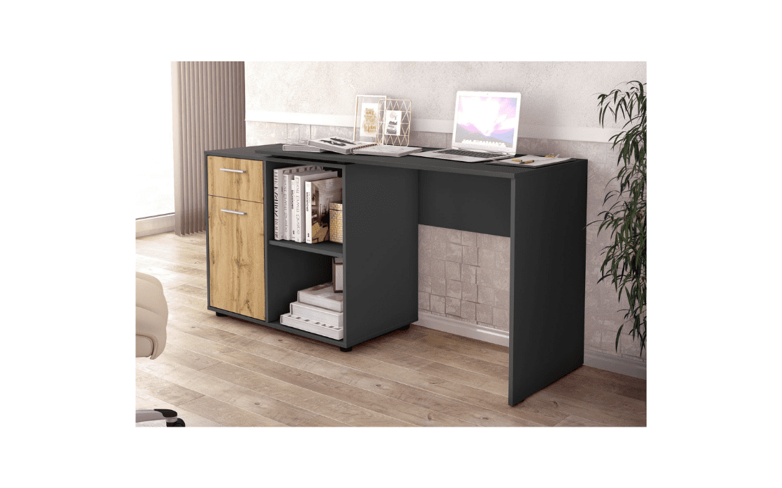 Office Astir 8768 anthracite matte + oak vottan