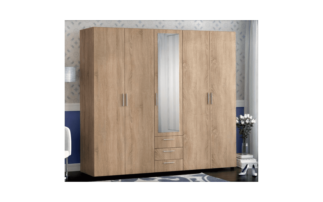 Woodlow 3752 sonoma oak wardrobe