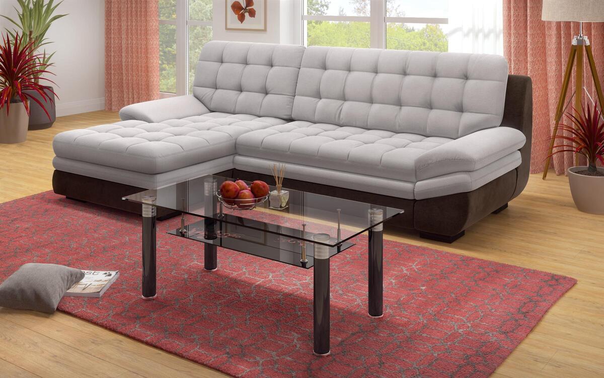 Glass coffee table Lili 8435 black