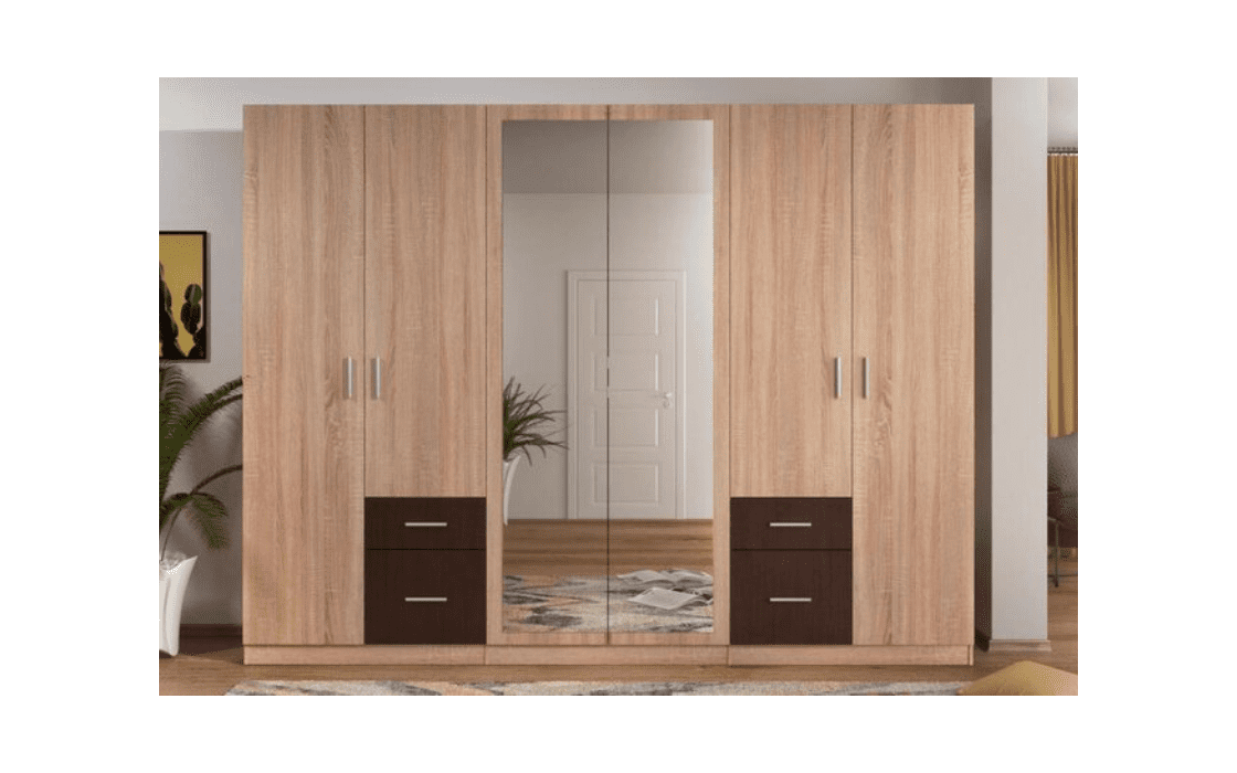 Wardrobe Damian 5916 sonoma oak + wenge
