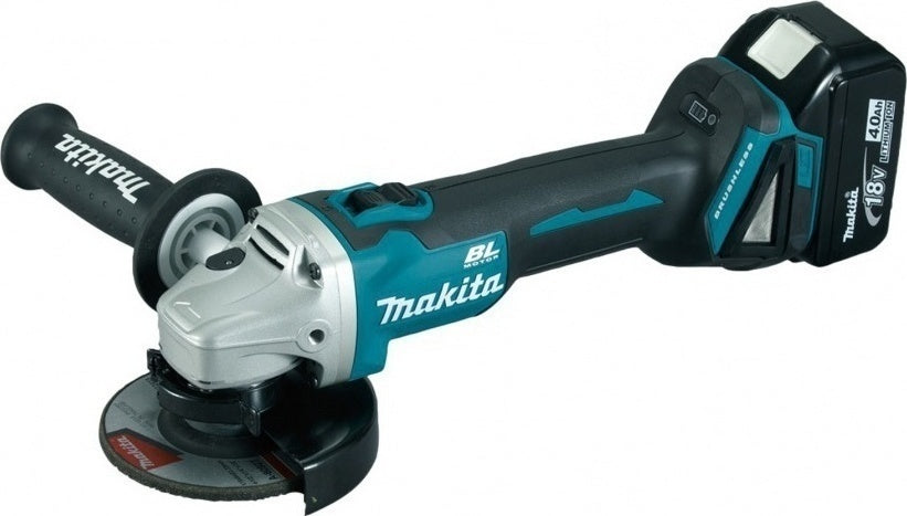 Makita Angle Grinder 18V 115mm Battery 2x4Ah DGA454RMJ
