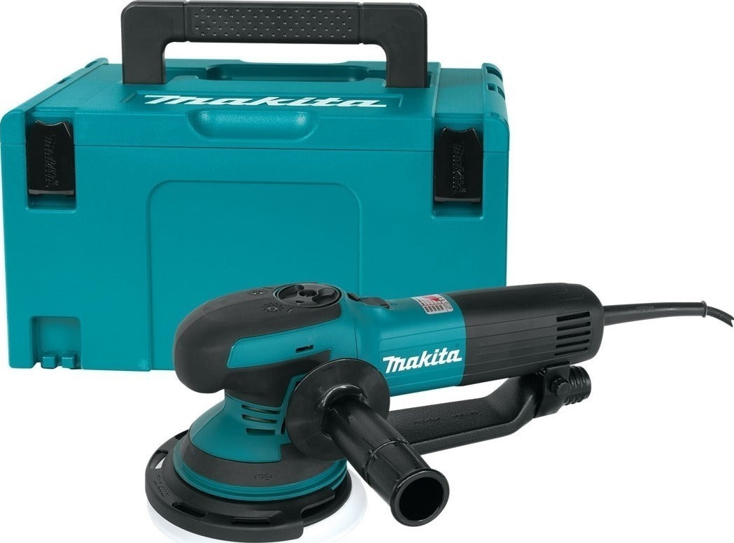 Makita Eccentric Grinder 150mm Power 750W with Speed Control and Suction System BO6050J
