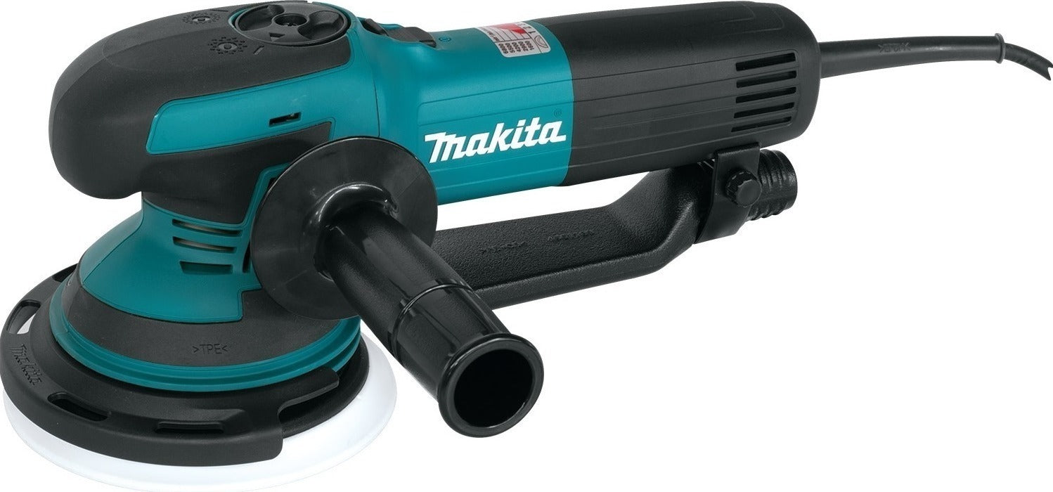Makita Eccentric Grinder 150mm Power 750W with Speed Control and Suction System BO6050J