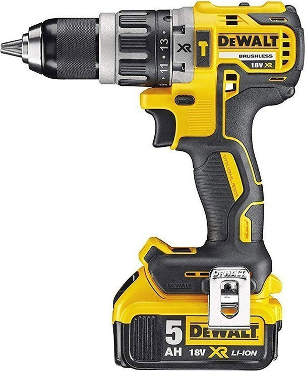 Dewalt Impact Drill & Impact Driver 18V Set with 2x5Ah Batteries and Case DCK266P2T