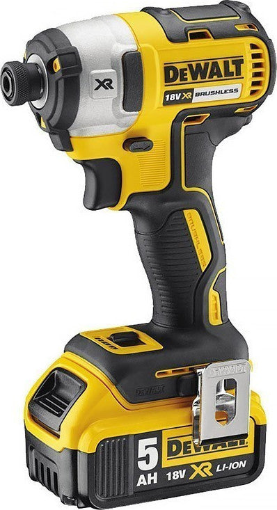 Dewalt Impact Drill & Impact Driver 18V Set with 2x5Ah Batteries and Case DCK266P2T