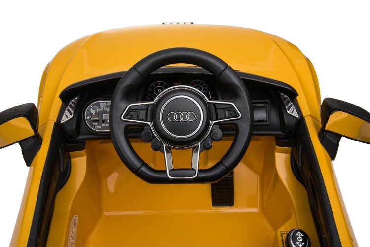 Kids Electric Car Licensed Audi R8 Spyder 12V Orange 181821-Y