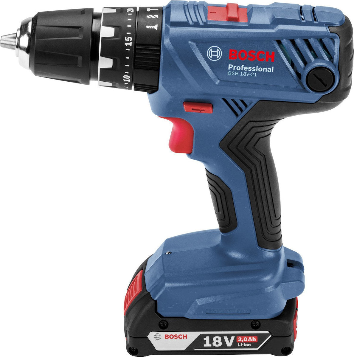 Bosch GSB 18V-21 Impact Drill Battery 18V 2x2Ah 19011784