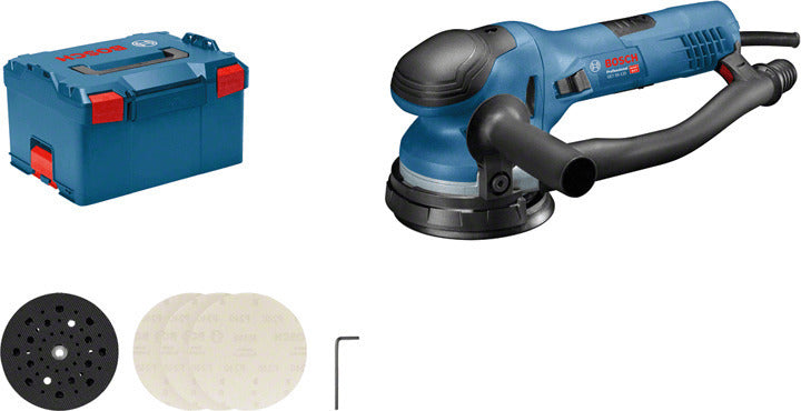 Bosch GET 55-125 Professional Eccentric Sander 125mm Current 550W with Speed Control and with Suction System 19558277
