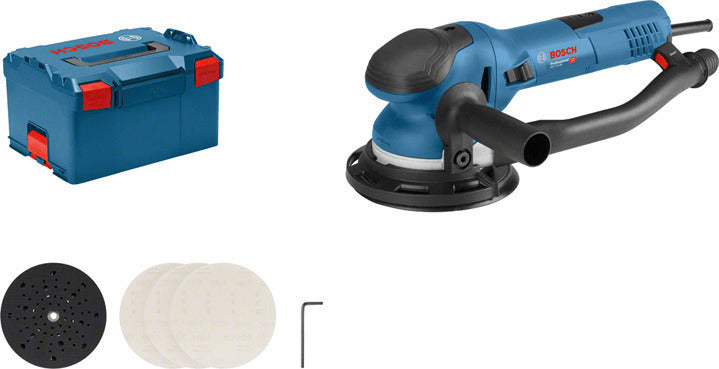 Bosch GET 75-150 Professional Eccentric Sander 150mm Current 750W with Speed Control and with Suction System 19558257