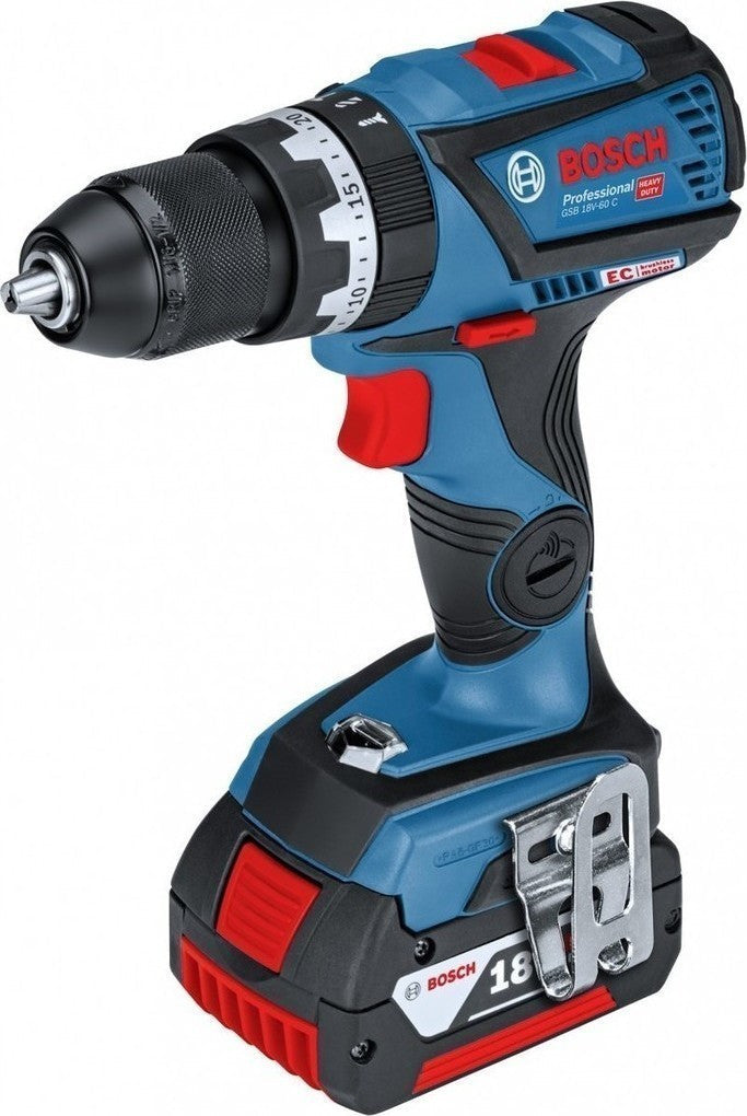 Bosch GSB 18V-60 C Impact Drill Battery 18V 3x5Ah 12456350