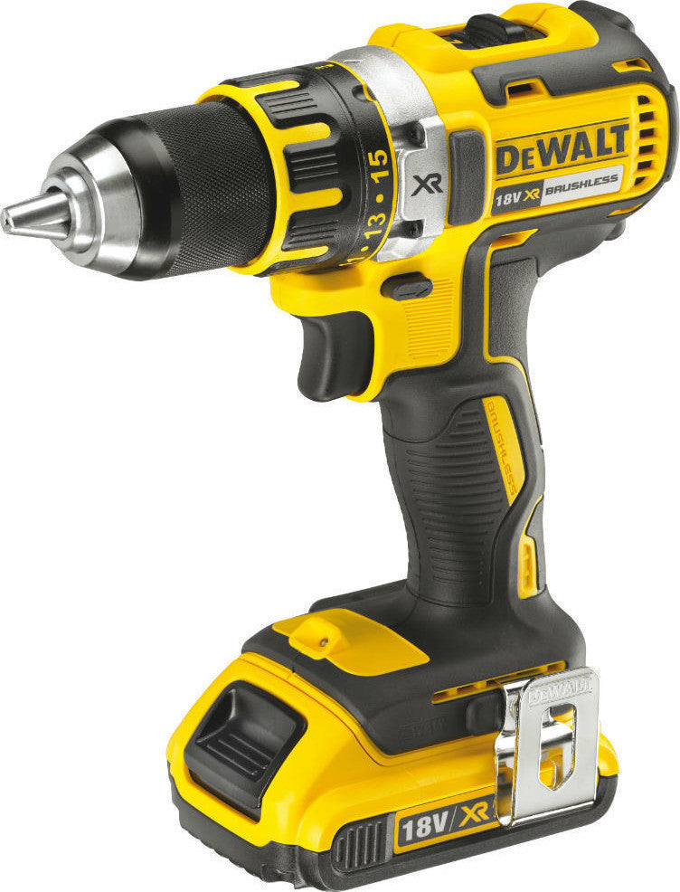 Dewalt Drill Driver Brushless Battery 18V 2x2Ah DCD790D2