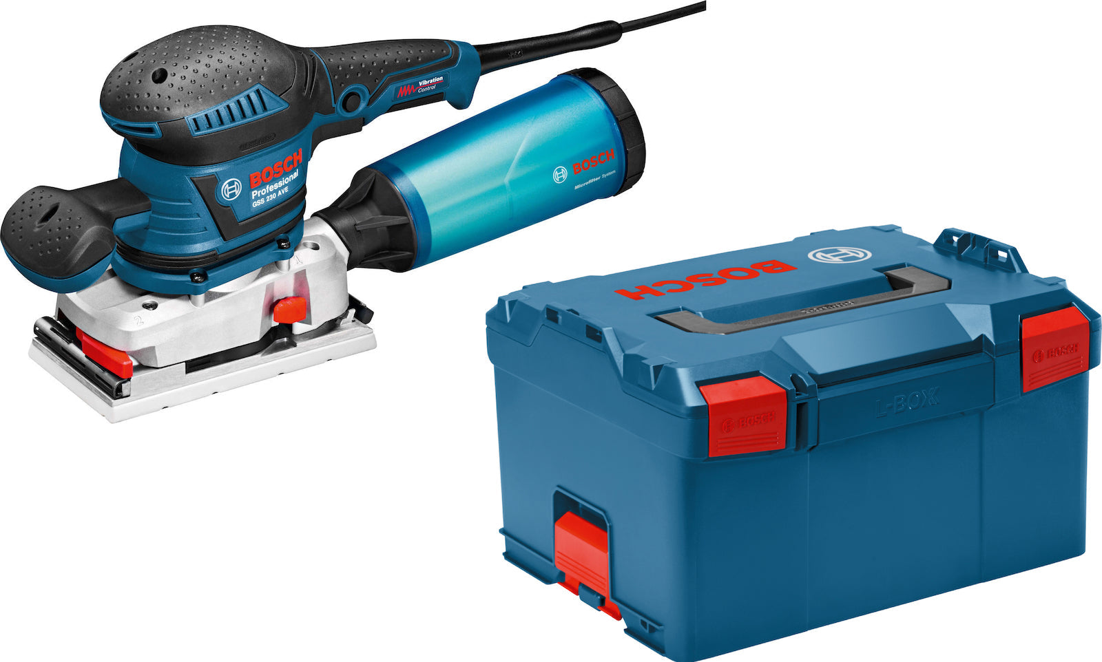 Bosch GSS 230 AVE Professional 300W & L-Boxx 0601292801