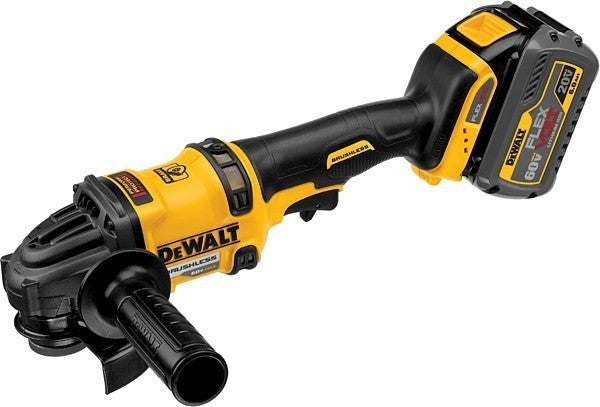 Dewalt Angle Grinder 54V 125mm Battery 2x6Ah DCG414T2