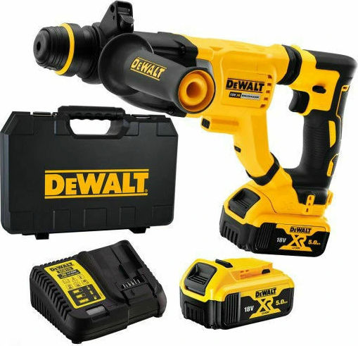 Dewalt 18V Cordless Hammer Drill with SDS Plus 2x5Ah DCH263P2
