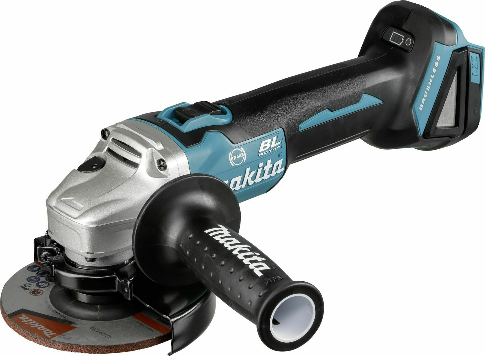 Makita 125mm Battery Angle Grinder 18V 3x5Ah DLX2245PT1