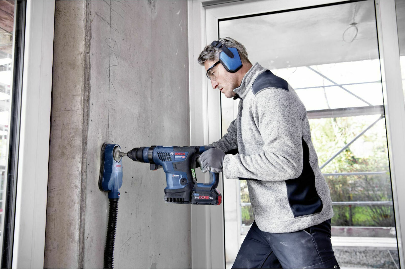 Bosch GBH 18V-34 CF Battery Digger 18V 2x8Ah 27293229