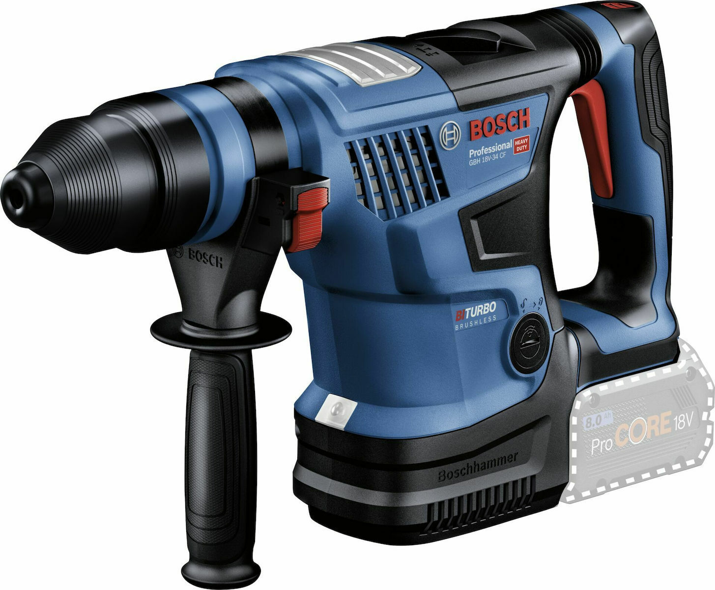 Bosch GBH 18V-34 CF Battery Digger 18V 2x8Ah 27293229