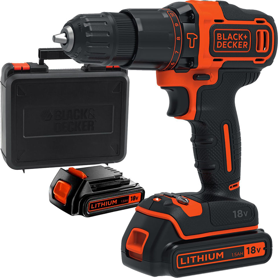 Black & Decker BDCHD18KB2 Impact Drill Battery 18V 2x2Ah 30979121
