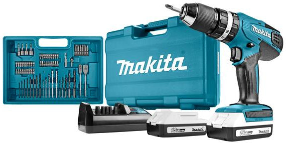 Makita Impact Drill Battery 18V 2x1.5Ah HP457DWE10