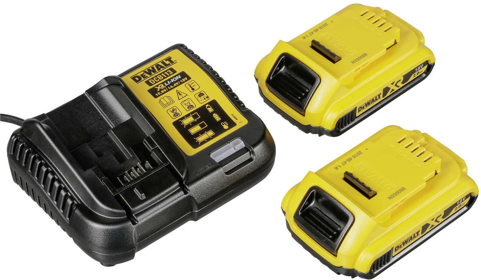 Dewalt Drill Driver Brushless Battery 18V 2x2Ah DCD790D2