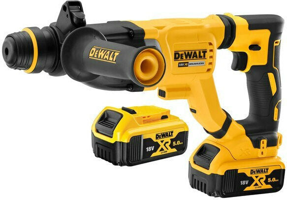 Dewalt 18V Cordless Hammer Drill with SDS Plus 2x5Ah DCH263P2