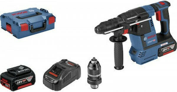 Bosch GBH 18V-26 F Professional Hammer Digger Battery 18V 2x6Ah 0611910002