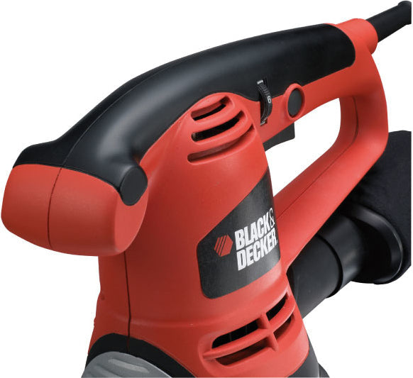 Black & Decker KA191EK Eccentric Sander 125mm Power 480W with Speed Control and with Suction System 263318
