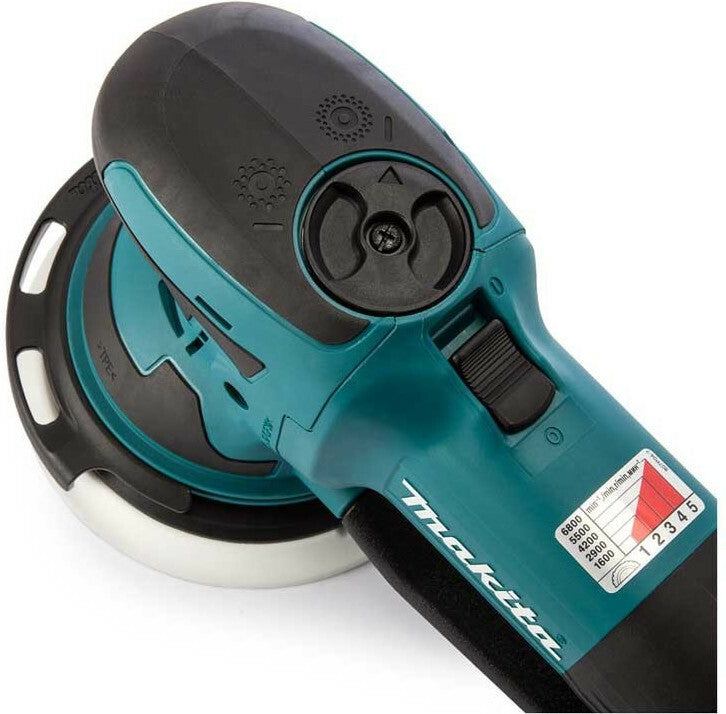 Makita Eccentric Grinder 150mm Power 750W with Speed Control and Suction System BO6050J