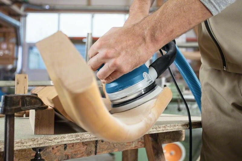 Bosch GET 55-125 Professional Eccentric Sander 125mm Current 550W with Speed Control and with Suction System 19558277