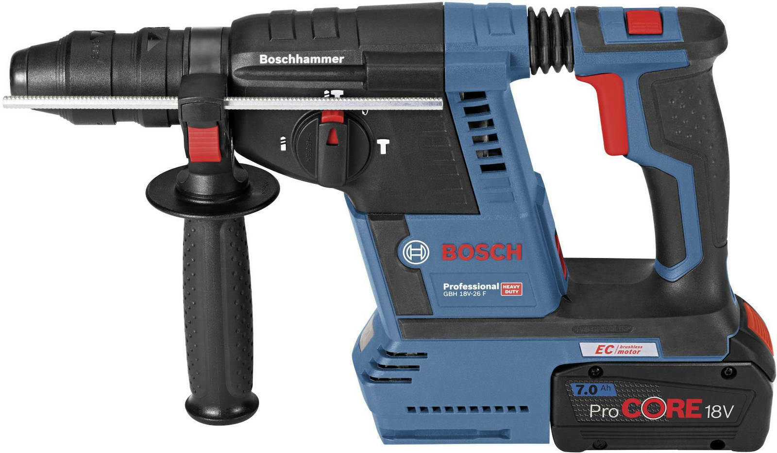 Bosch GBH 18 V-26 F Professional Hammer Digger Battery 18V 2x8Ah 20073903