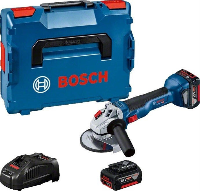 Bosch GWS 18V-10 Angle Grinder 125mm Battery 2x5Ah 06019J4004
