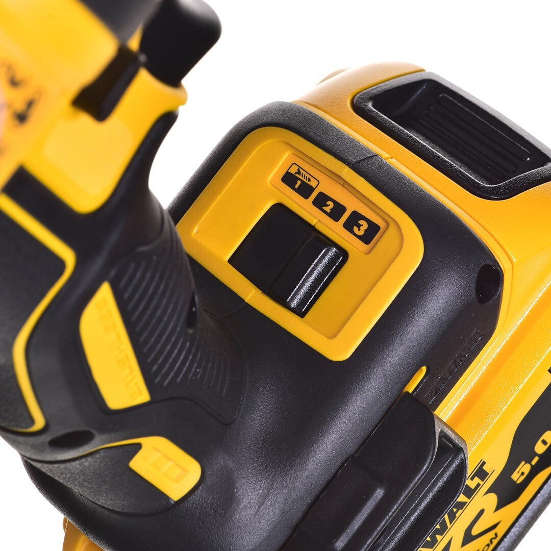 Dewalt 18V Impact Drill & Impact Driver & Gun Set with 3x5Ah Batteries and Case DCK368P3T