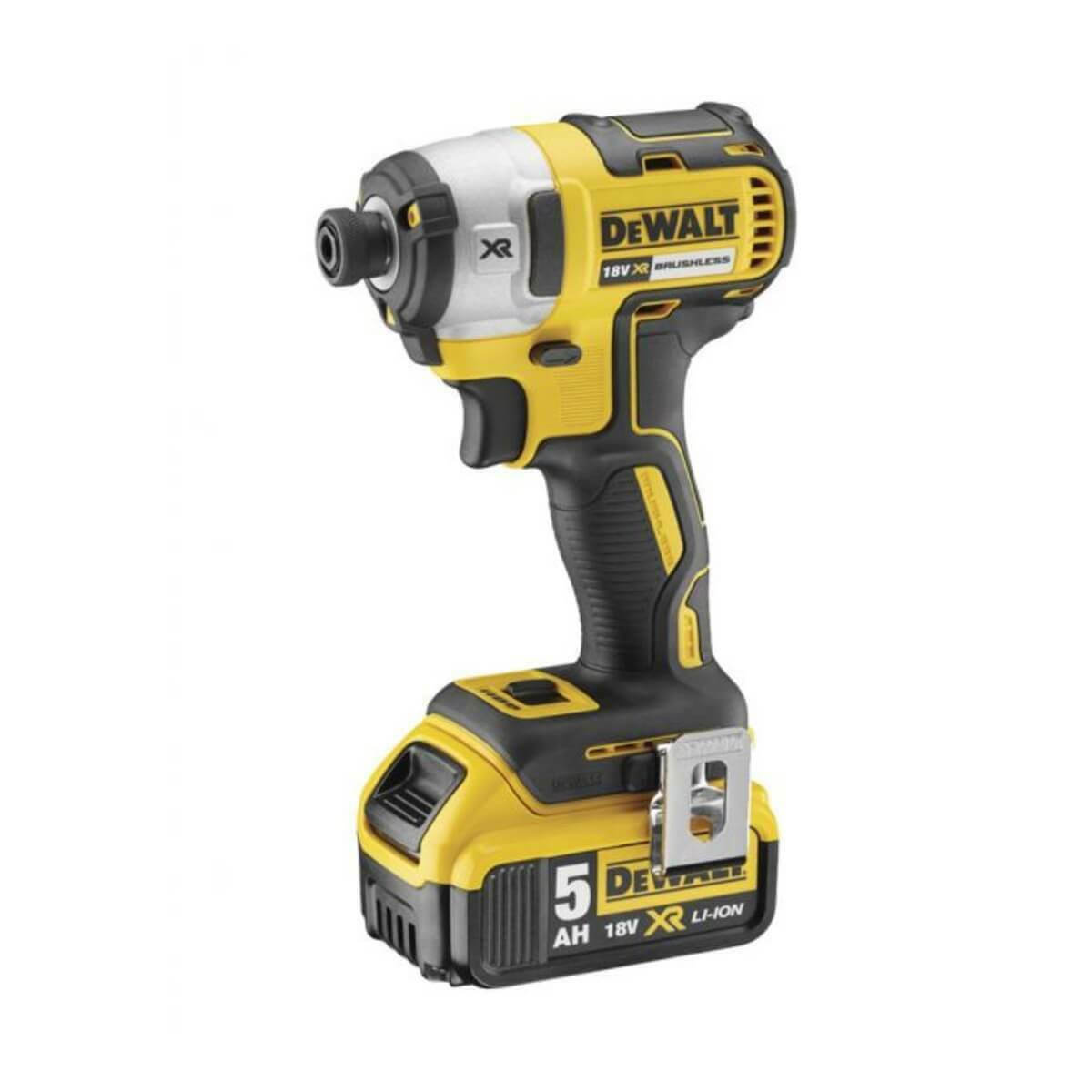 Dewalt 18V Impact Drill & Impact Driver Set with 3x5Ah Batteries and Case DCK276P3T