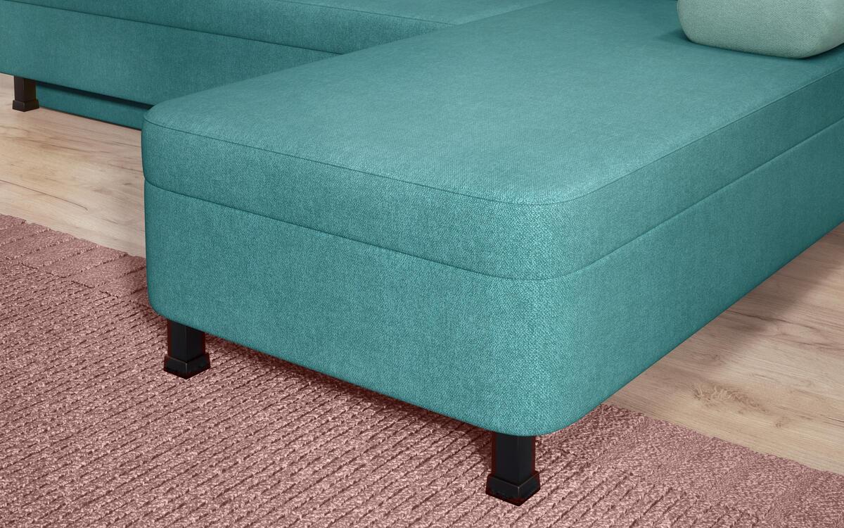 Corner sofa Daniel M 2420 turquoise