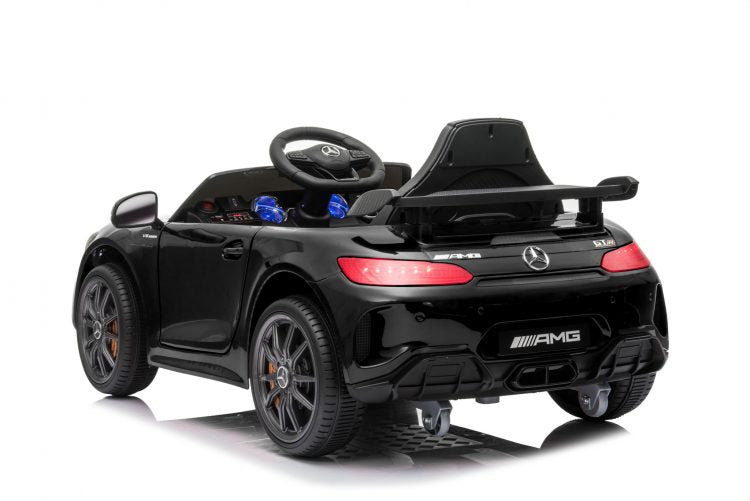 Kids Electric Car Licensed Mercedes-Benz GTR AMG Black 12V