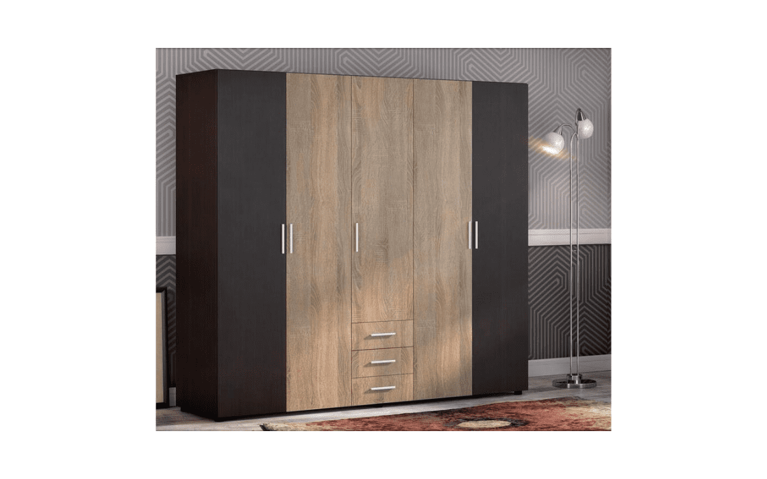 Wardrobe Mediterranean 5622 wenge + sonoma oak
