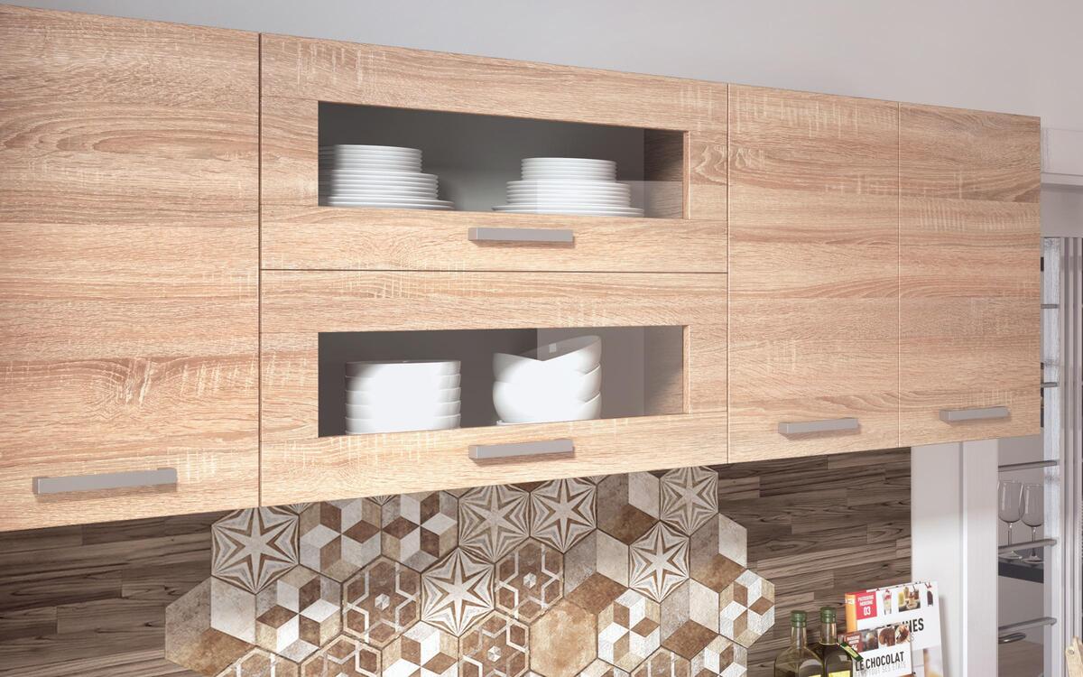 Kitchen composition Darvin 2.00 m. sonoma oak