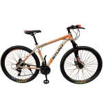 27.5″ Disc Brake Mountain Hardtail Bike STUNT Gold Orange STNT275-GOLD