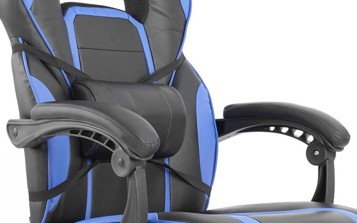 Office chair Barry 6321 black + blue