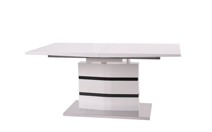Extendable table Javier 1794 white