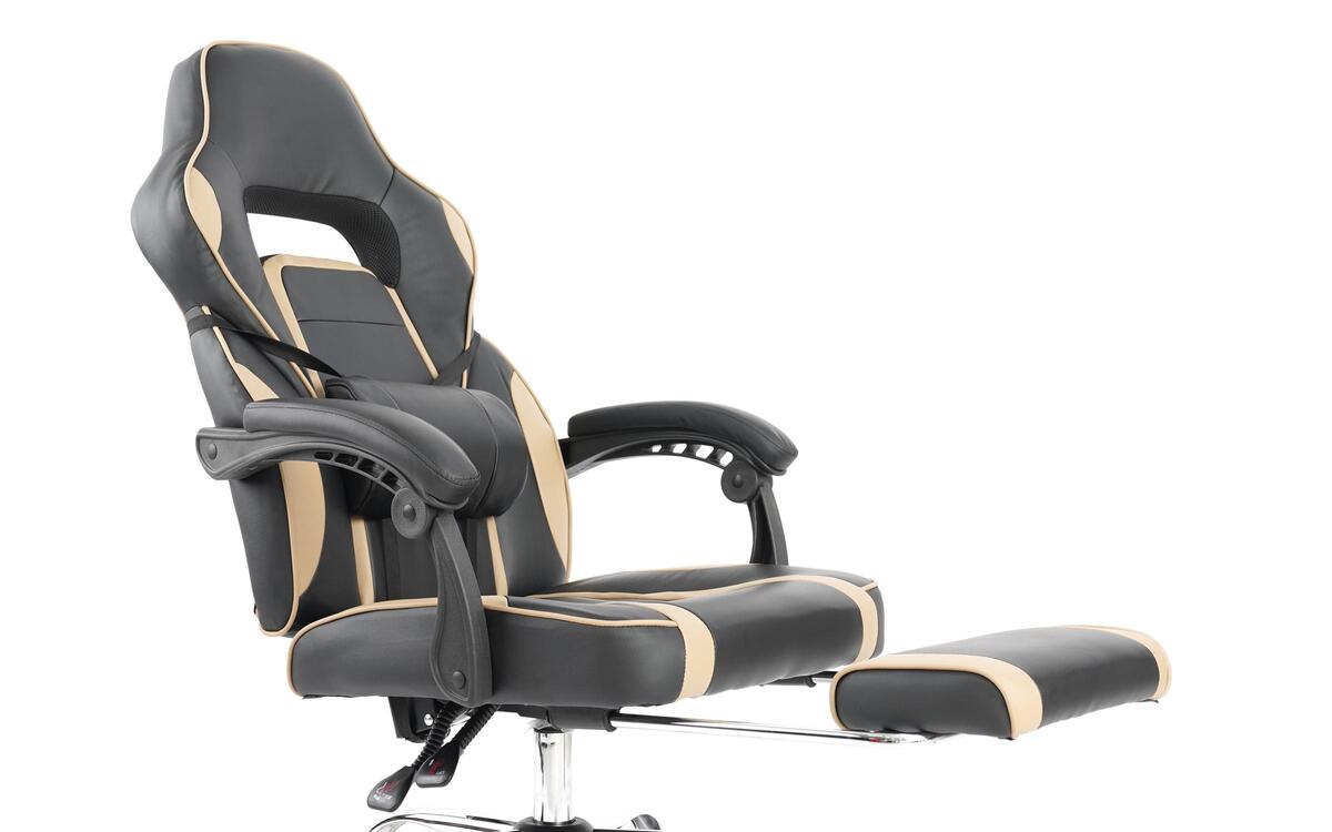Office chair Barry 6321 black + khaki