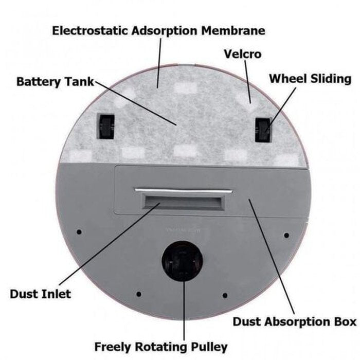Rechargeable robot vacuum cleaner LL65