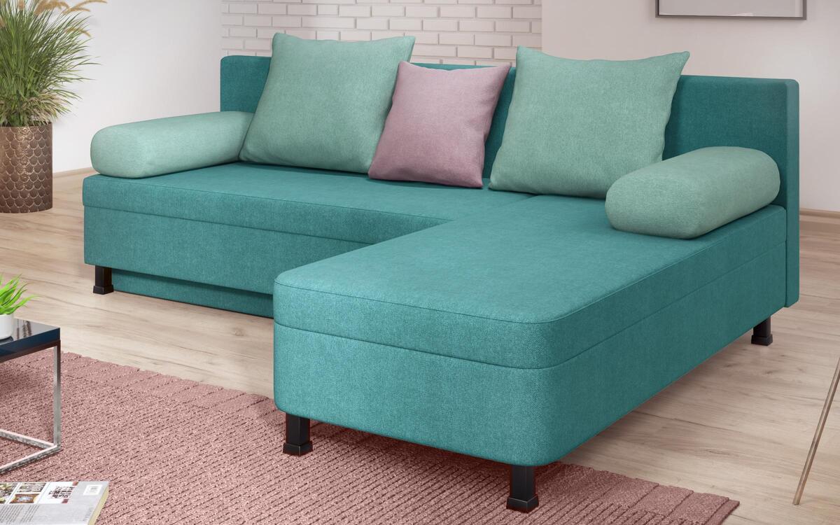 Corner sofa Daniel M 2420 turquoise