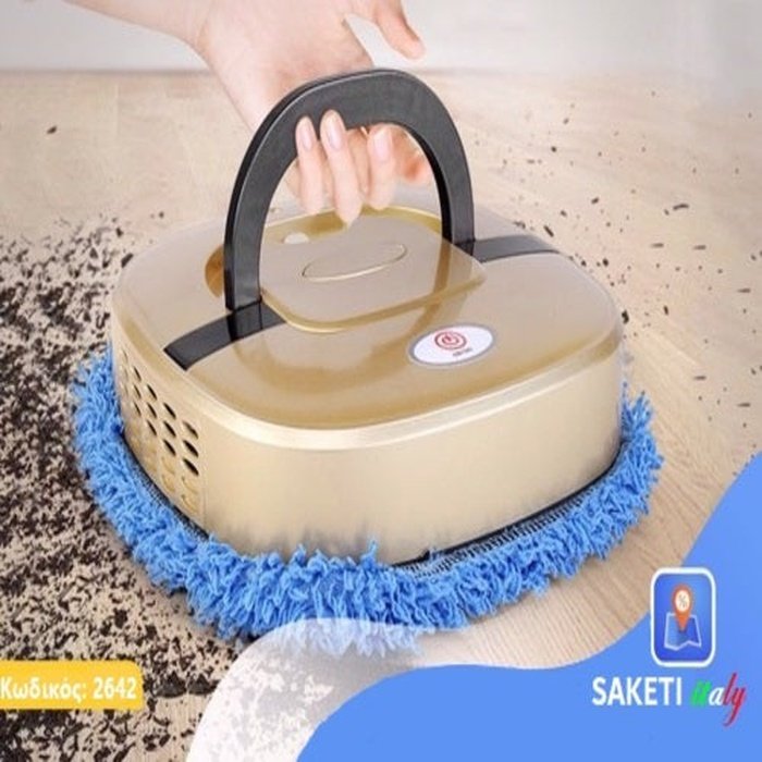 Automatic floor cleaner for sweeping and mopping